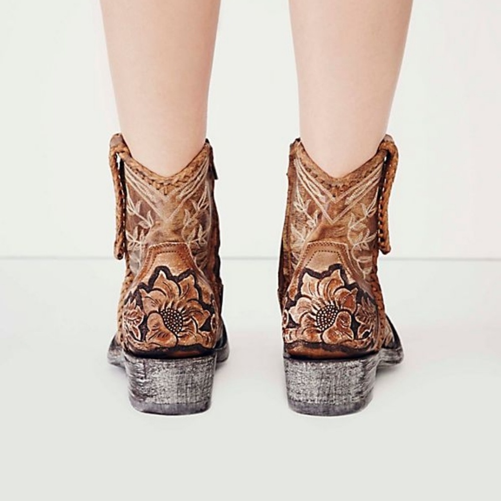 *sold* Free people Queenwood Western Boots - Picture 5 of 8